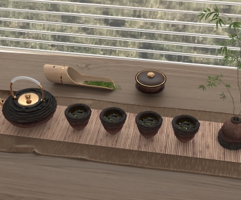 New Chinese Style Tea Set-ID:130255946