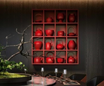 New Chinese Style Tea Set-ID:779455903