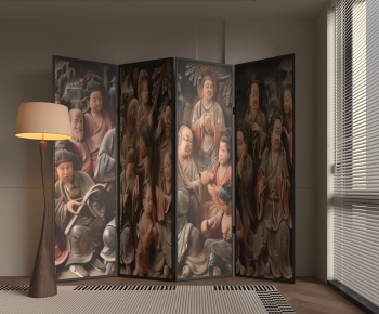 New Chinese Style Partition-ID:448084126