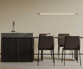 Modern Dining Table And Chairs-ID:528078081