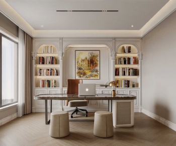 French Style Study Space-ID:844094992