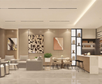 Modern Office Tea Room-ID:376132013