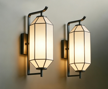 New Chinese Style Wall Lamp-ID:215640071