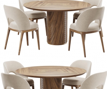 Modern Dining Table And Chairs-ID:569240096