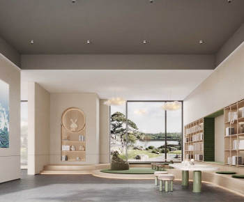 Modern Children's Reading Room-ID:908344031