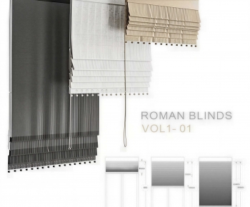 Modern Roman Curtain-ID:968035944