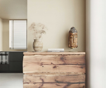 Wabi-sabi Style Entrance Cabinet-ID:269856935