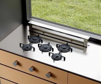 Modern Kitchen Electric Gas Range-ID:569797048