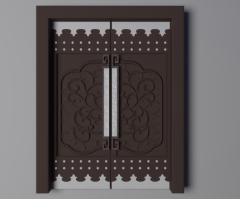 New Chinese Style Double Door-ID:292252061