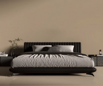 Modern Double Bed-ID:494992026