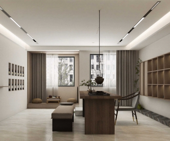 New Chinese Style Tea House-ID:690607074