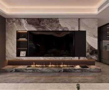 Modern TV Wall-ID:657058958