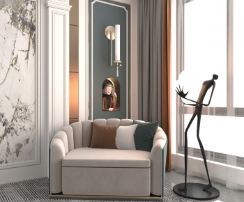 Modern Single Sofa-ID:617330199