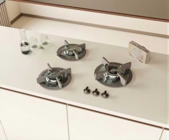 Modern Kitchen Electric Gas Range-ID:136395931