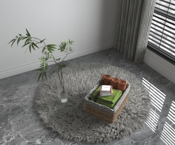 Modern Circular Carpet-ID:557862041