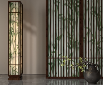 New Chinese Style Floor Lamp-ID:728570946