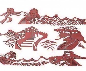 New Chinese Style Wall Decoration-ID:668308021