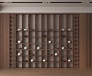 New Chinese Style Decorative Cabinet-ID:983622071