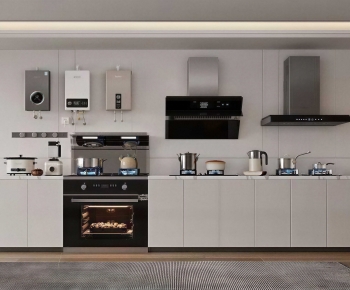 Modern Kitchen Electric Gas Range-ID:744163992