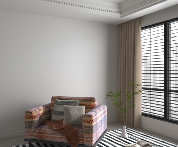 Modern Single Sofa-ID:790976059