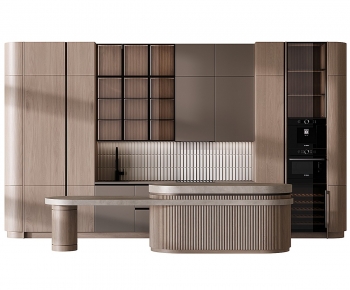 Modern Kitchen Cabinet-ID:296359069