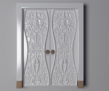 New Chinese Style Double Door-ID:672050005