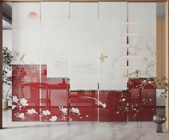 New Chinese Style Door Curtain-ID:340794098