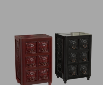 Chinese Style Decorative Cabinet-ID:444736003