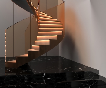 Modern Rotating Staircase-ID:728857999