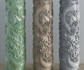 New Chinese Style Column-ID:749214898