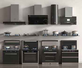 Modern Kitchen Electric Gas Range-ID:728249534