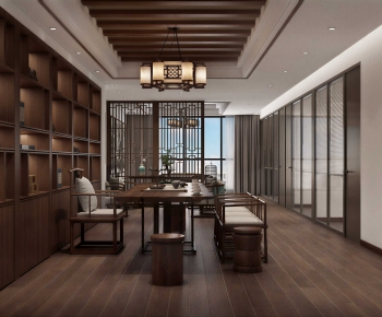 New Chinese Style Tea House-ID:260755066