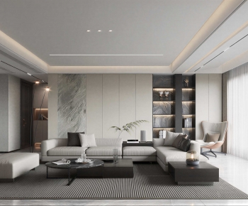 Modern A Living Room-ID:328605894