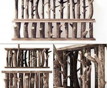 Wabi-sabi Style Shelving-ID:263092997