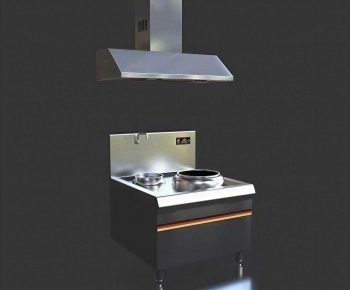 Modern Kitchen Electric Gas Range-ID:300293927