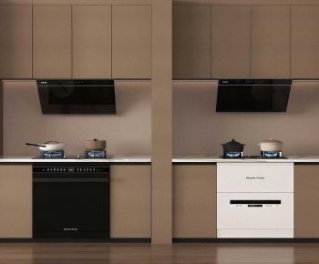 Modern Kitchen Electric Gas Range-ID:434978015