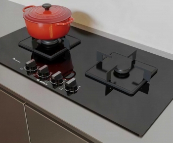 Modern Kitchen Electric Gas Range-ID:499367951