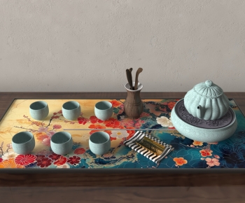 New Chinese Style Tea Set-ID:535279993