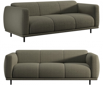 Modern Three-seat Sofa-ID:547990879