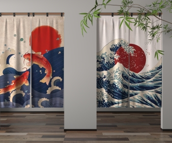 Japanese Style Door Curtain-ID:269836909