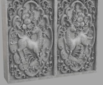 New Chinese Style Stone Carving-ID:728307967