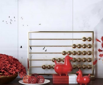 New Chinese Style Decorative Set-ID:390566119