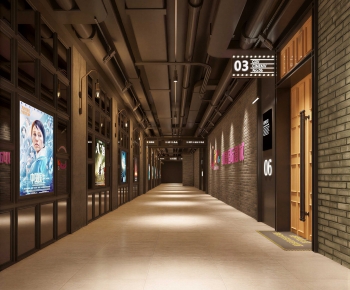 Industrial Style Cinema-ID:360332974