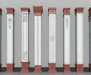 New Chinese Style Column-ID:999459036