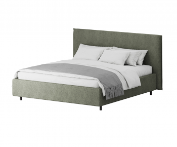 Modern Double Bed-ID:257221942