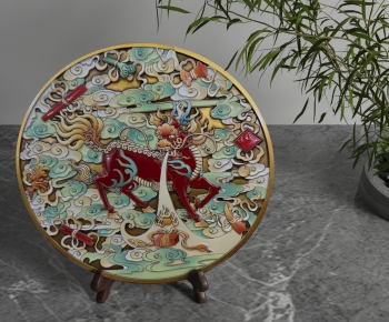 New Chinese Style Decorative Set-ID:337858926