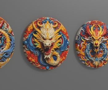 New Chinese Style Wall Decoration-ID:488743073