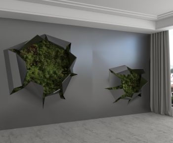 Industrial Style TV Wall-ID:557398087