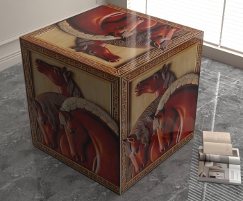 New Chinese Style Side Table/corner Table-ID:755501031