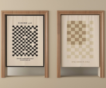 Modern Door Curtain-ID:399631023